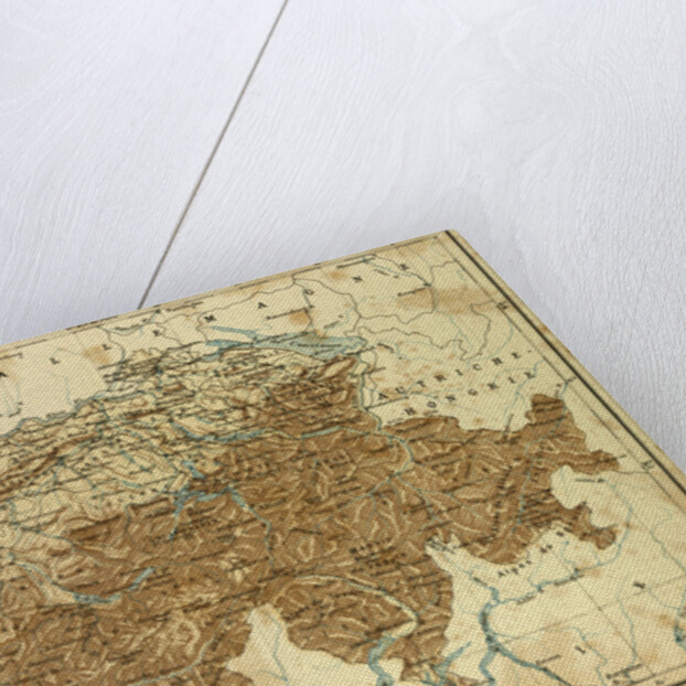 Map of Switzerland by Anonymous