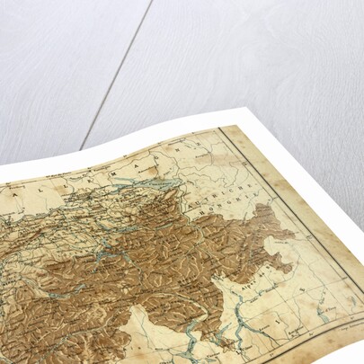 Map of Switzerland by Anonymous