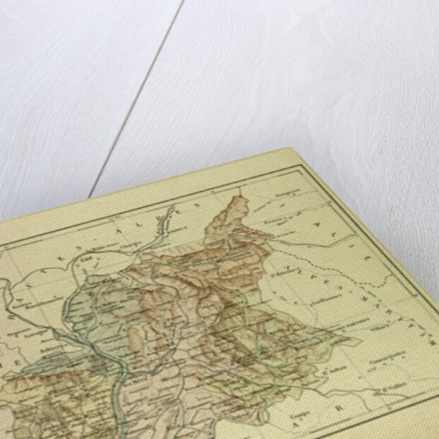 Map of Basses-Alpes France by Anonymous