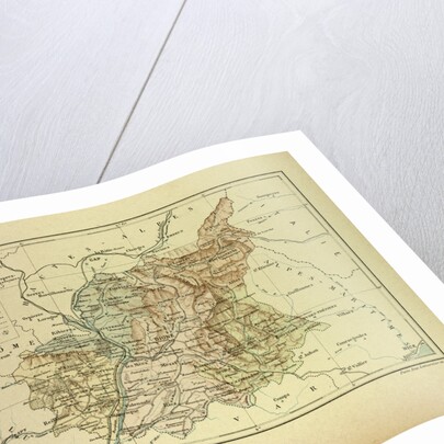 Map of Basses-Alpes France by Anonymous