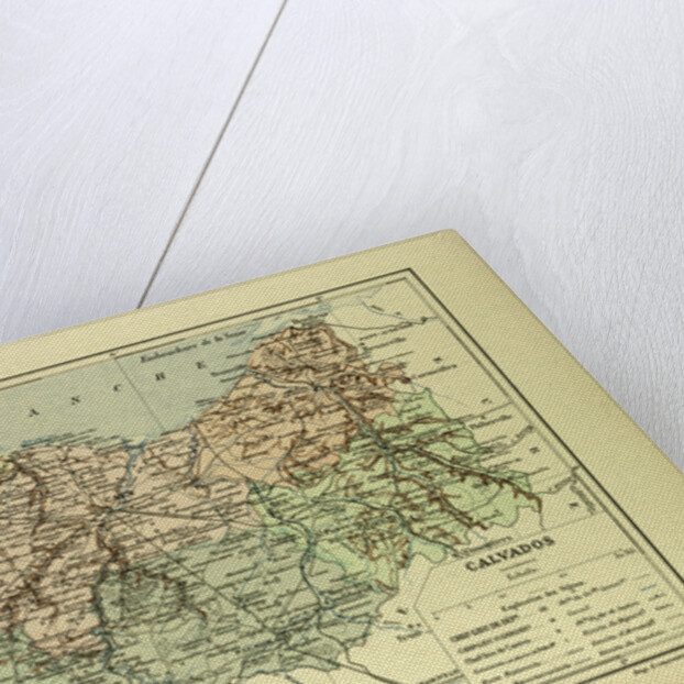 Map of Calvados France by Anonymous