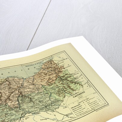 Map of Calvados France by Anonymous