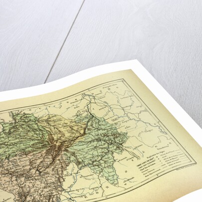 Map of Cantal France by Anonymous