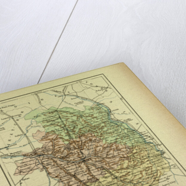 Map of Cher France by Anonymous