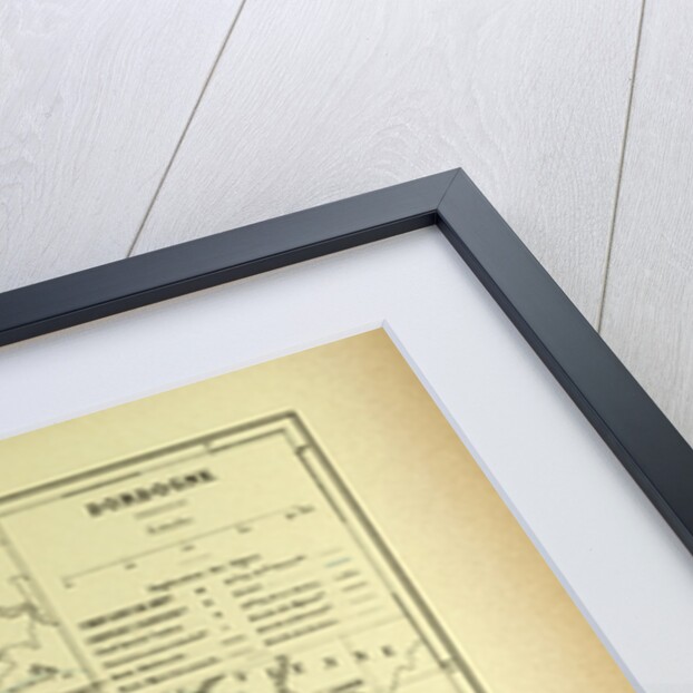 Map of Dordogne France by Anonymous