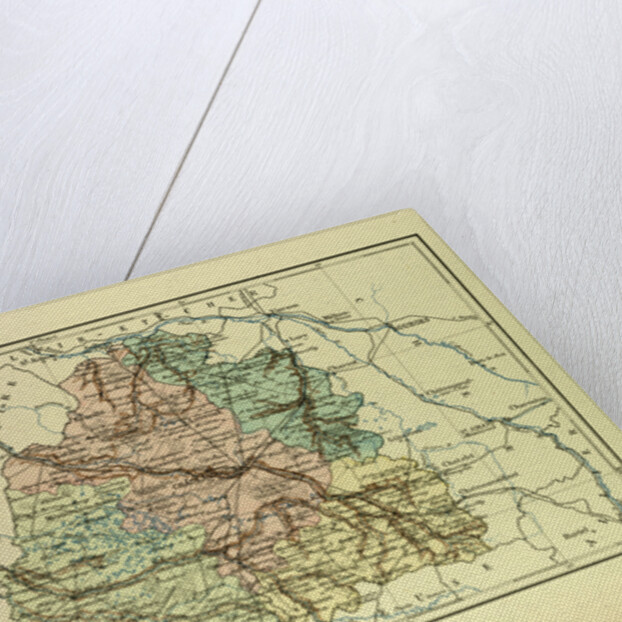 Map of Indre France by Anonymous