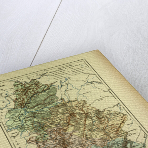 Map of Jura France by Anonymous