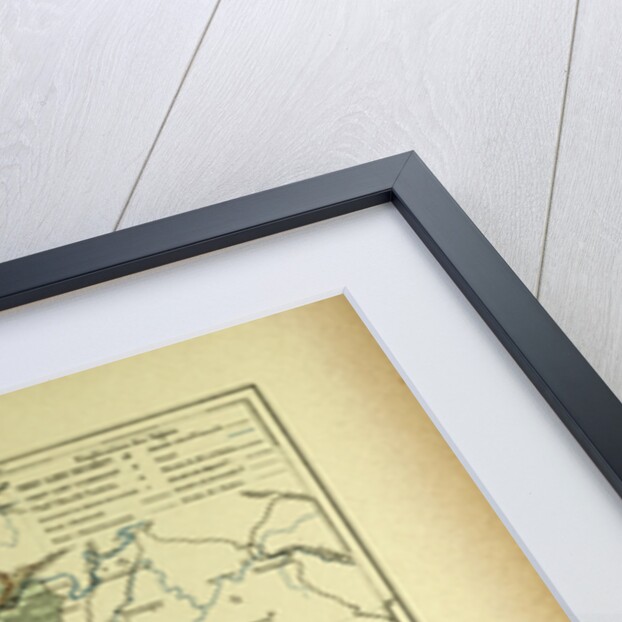 Map of Jura France by Anonymous