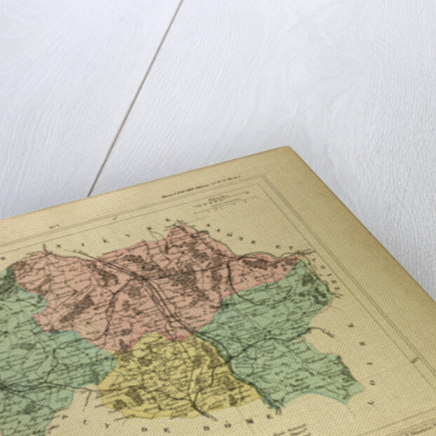 Map of Allier France by Anonymous
