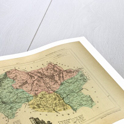 Map of Allier France by Anonymous