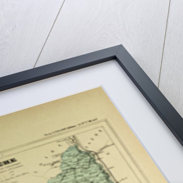 Map of Ardèche France by Anonymous