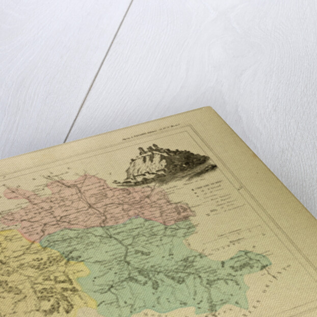 Map of Ariége France by Anonymous