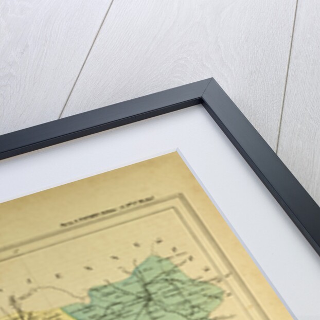 Map of Charente France by Anonymous