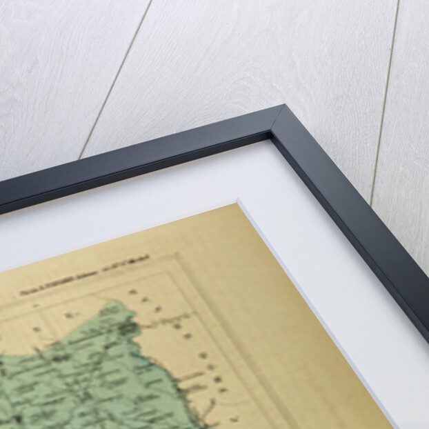 Map of Corrèze France by Anonymous