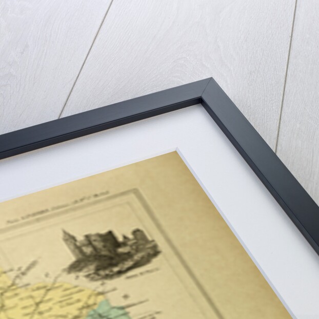 Map of Creuse France by Anonymous