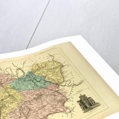 Map of Eure France by Anonymous