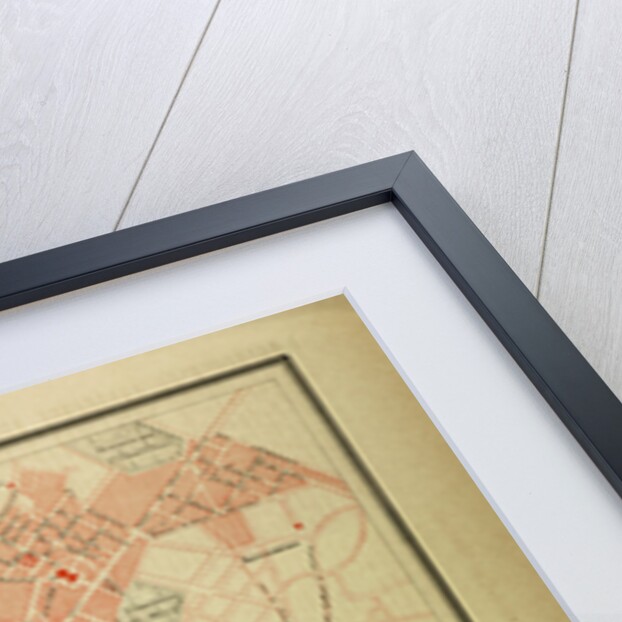 Map of Brest France by Anonymous