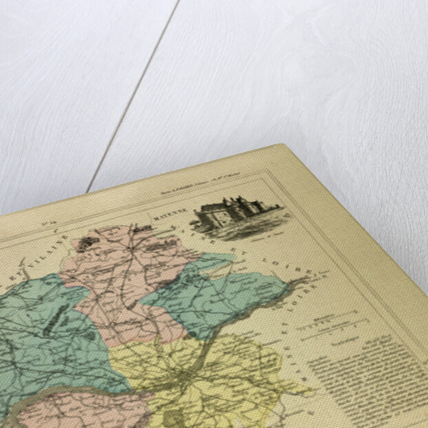 Map of Loire Inférieure France by Anonymous