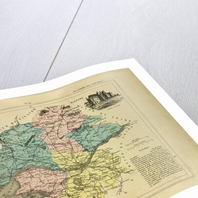 Map of Loire Inférieure France by Anonymous