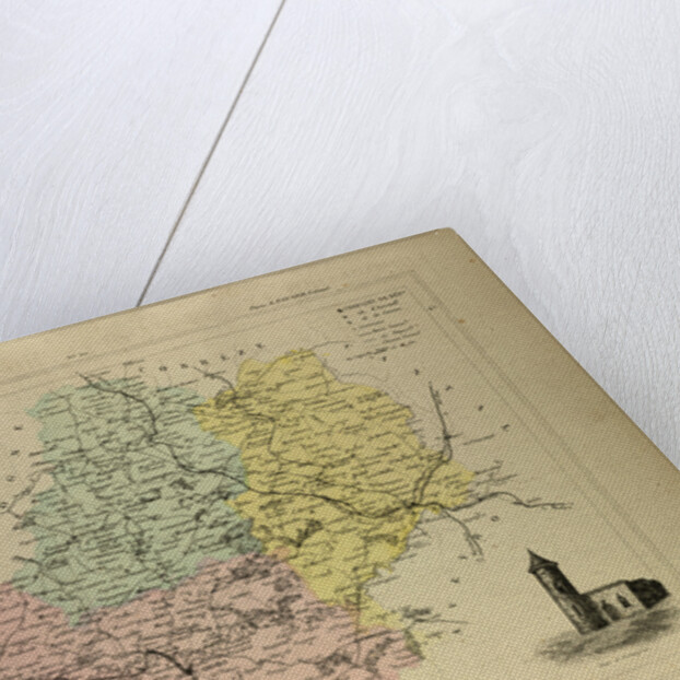 Map of Lot France by Anonymous