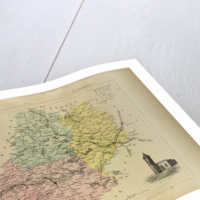 Map of Lot France by Anonymous