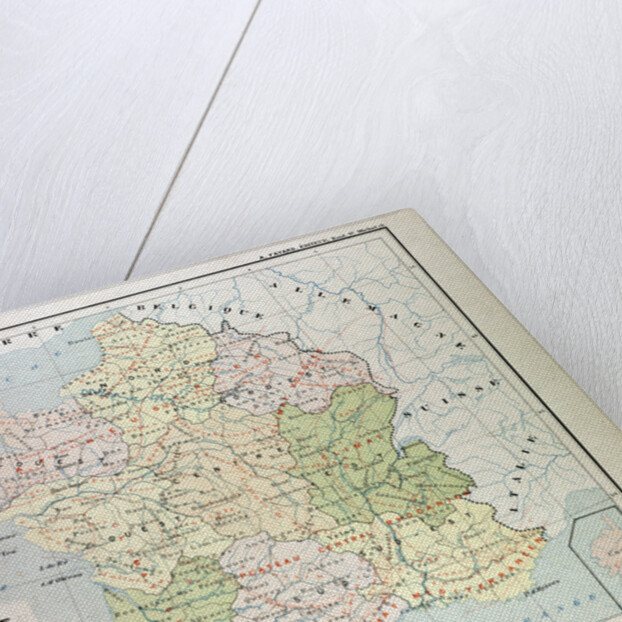 Map of France by Anonymous