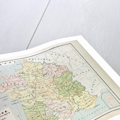 Map of France by Anonymous