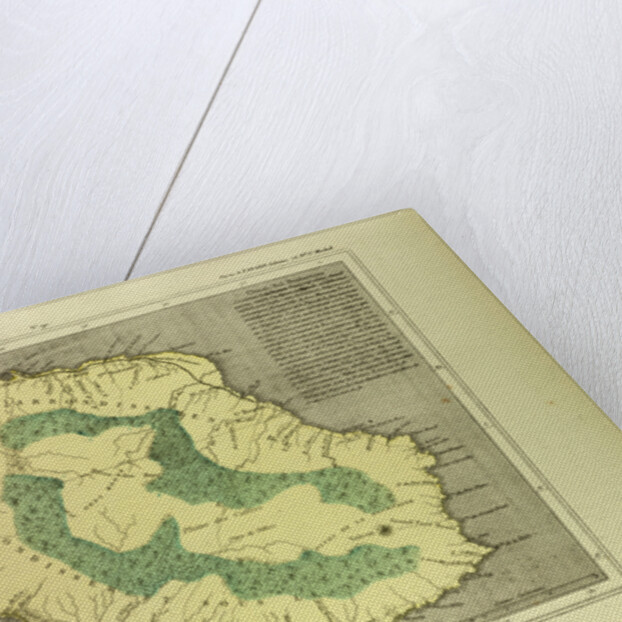 Map of La Réunion by Anonymous
