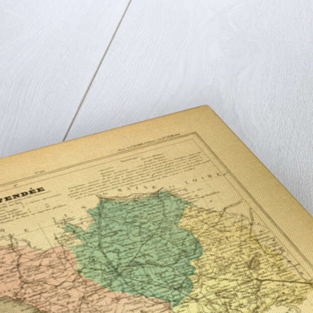 Map of Vendée France by Anonymous