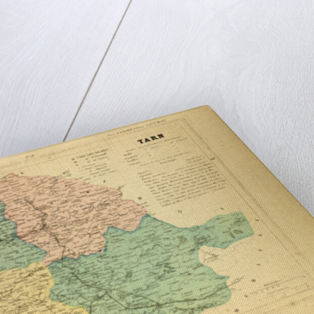 Map of Tarn France by Anonymous