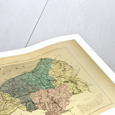 Map of Seine-Inférieure France by Anonymous