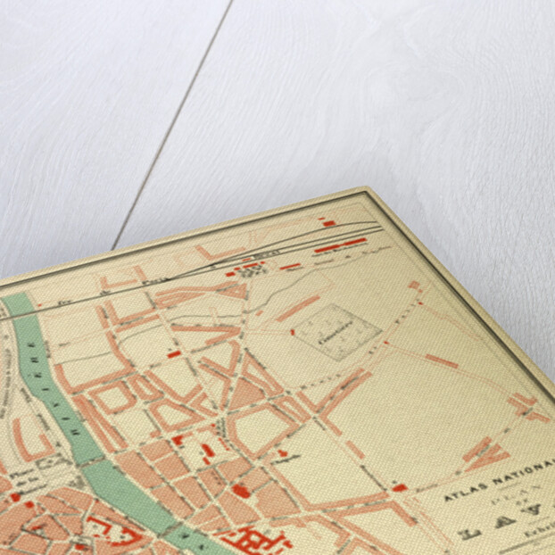 Map of Laval France by Anonymous