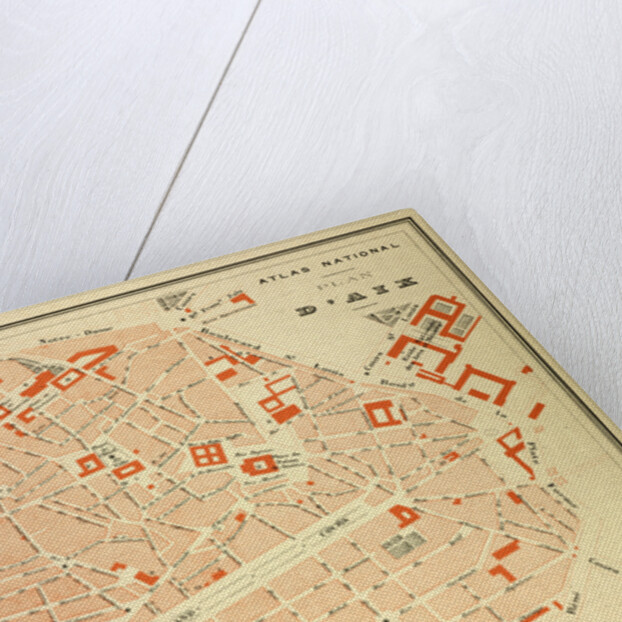 Map of Aix France by Anonymous