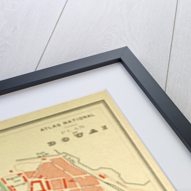 Map of Douai France by Anonymous