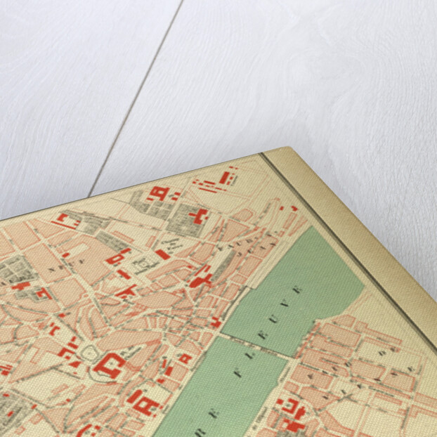 Map of Blois France by Anonymous