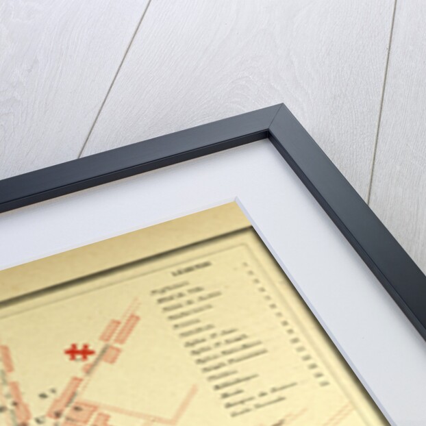 Map of Valence France by Anonymous