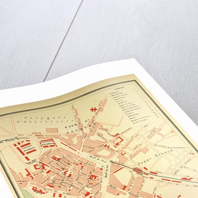 Map of Valence France by Anonymous