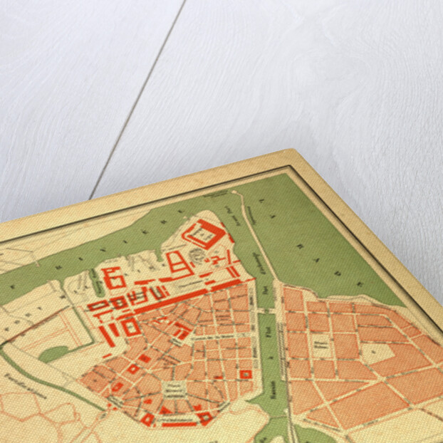 Map of Lorient France by Anonymous