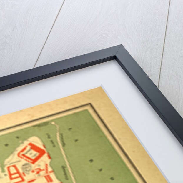 Map of Lorient France by Anonymous