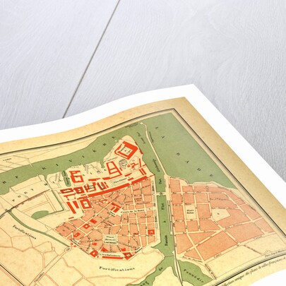 Map of Lorient France by Anonymous