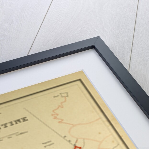 Map of Constantine France by Anonymous