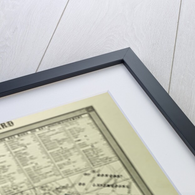 Map of the 15th Arrondissement De Vaugirard Paris France by Anonymous