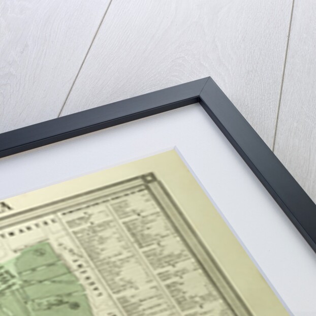 Map of the 9th Arrondissement De L'Opéra Paris France by Anonymous