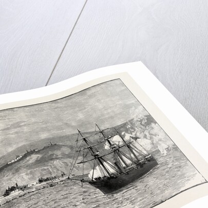 The Chilian Sloop O'Higgins Firing on the Garrison in Valparaiso Harbour 1891 by Anonymous