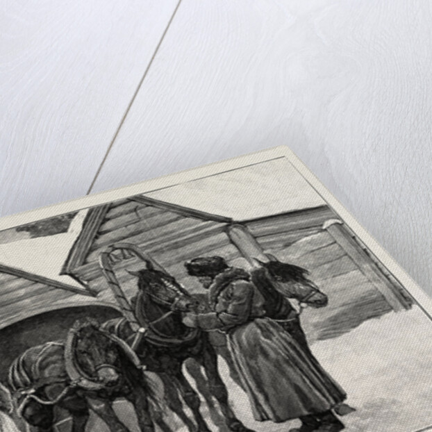 Travelling in Siberia: Bon Voyage! Departure from Yeniseisk by Anonymous