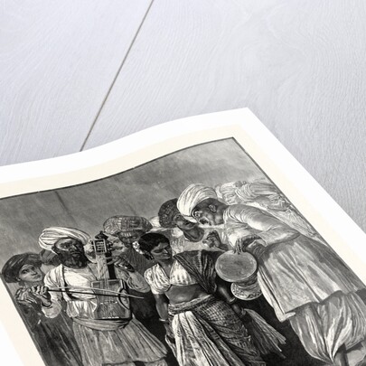 A Nautch Girl Dancing. by Anonymous