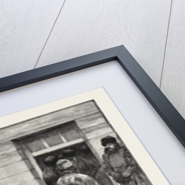 Sketches in Siberia Courtyard of the Prison for Criminals at Krasnoiarsk: Prisoners on Their Arrival at Krasnoiarsk Unloading Sledges by Anonymous