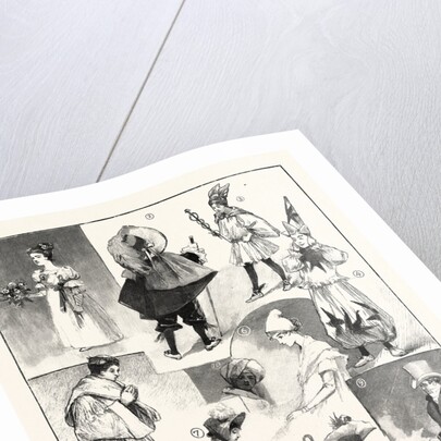 Sketches at the Lady Mayoress's Children's Ball Mansion House London by Anonymous