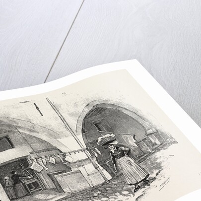 Butcher's Shop in Grasse France by Anonymous