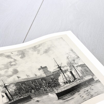 Naval Action Between Model Ships at the Royal Naval Exhibition. by Anonymous